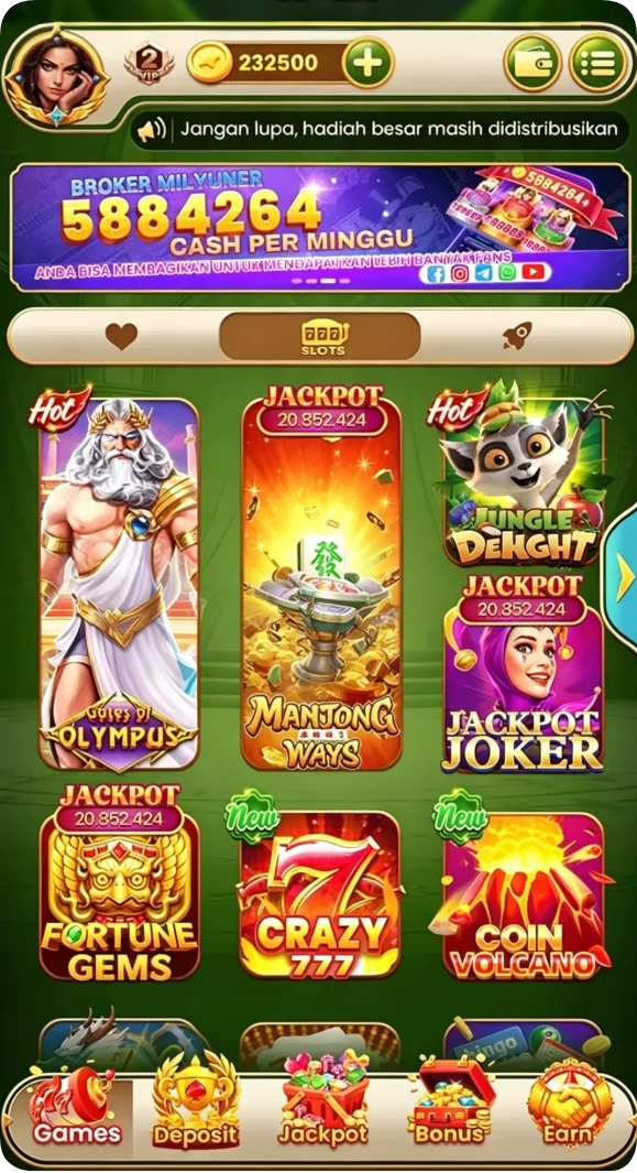 jayaslot APK Full Version untuk Android screenshot